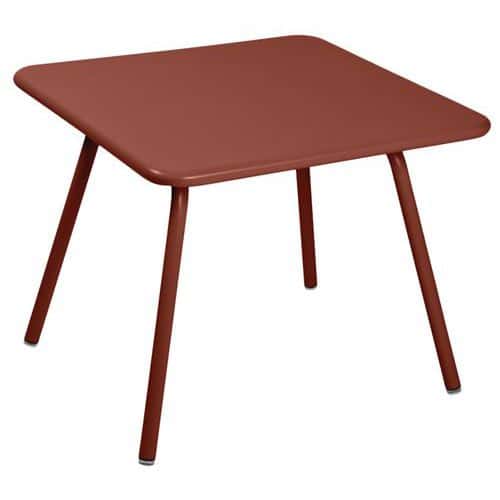 Table Luxembourg Kid 57 X 57 Cm - Ocre Rouge